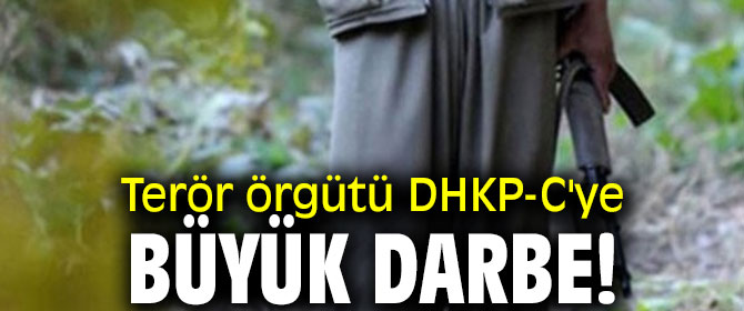 Terör örgütü DHKP-C'ye büyük darbe!