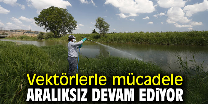 Vektörlerle mücadele devam ediyor!