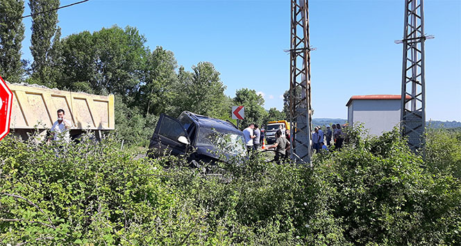 İşçi servisi ve beton mikseri çarpıştı! 1 ölü, 5 yaralı