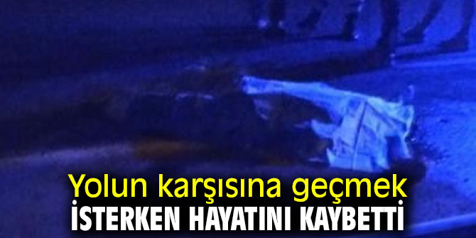 İzmir'de feci kaza, 1 ölü