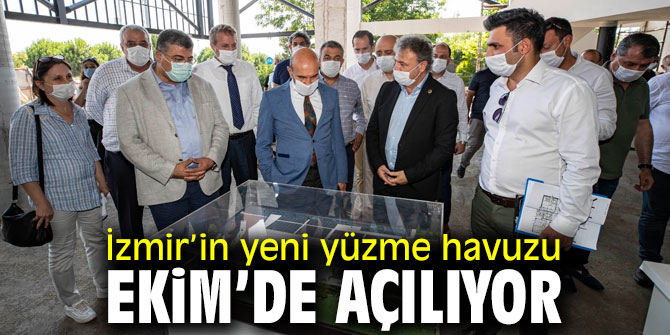 İzmir’in yeni yüzme havuzu Ekim’de açılıyor