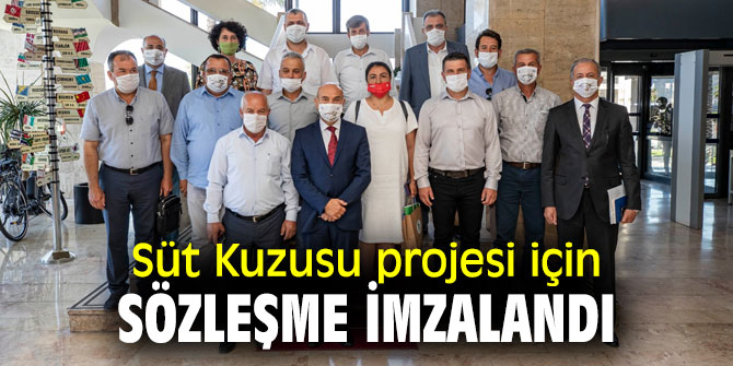Süt Kuzusu projesi için sözleşme imzalandı
