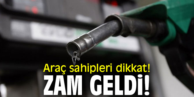 Araç sahipleri dikkat!  Zam geldi!