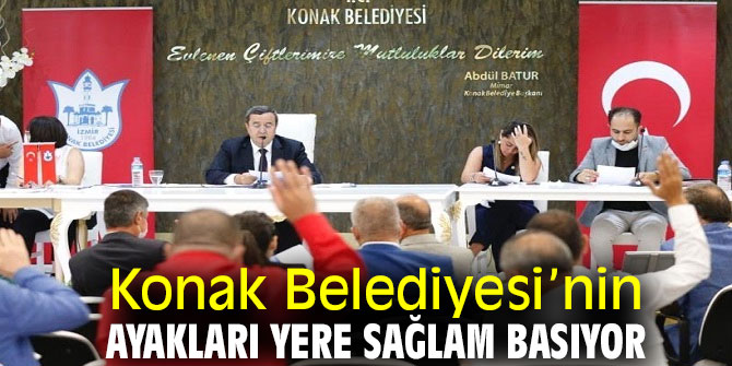 Batur: Konak Belediyesi’nin ayakları yere sağlam basıyor