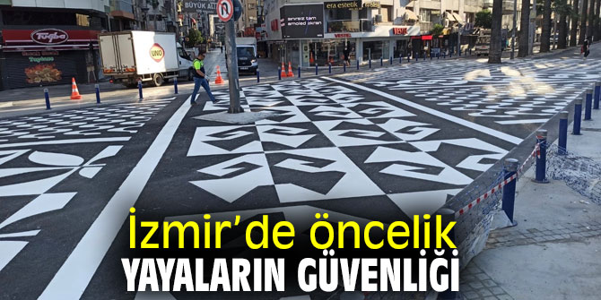 Büyükşehir'den sanat eseri gibi yaya geçidi