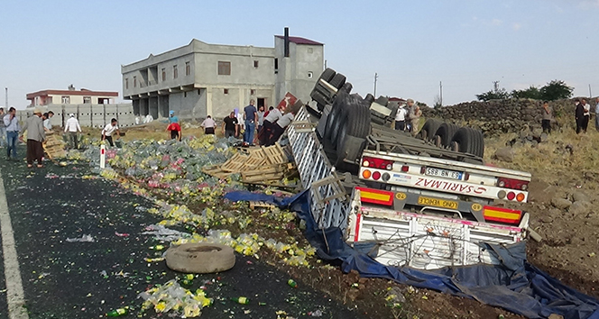 Tırın lastiği patladı! 1 ölü, 1 yaralı
