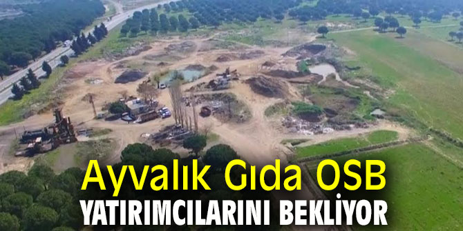 Ayvalık Gıda OSB yatırımcılarını bekliyor