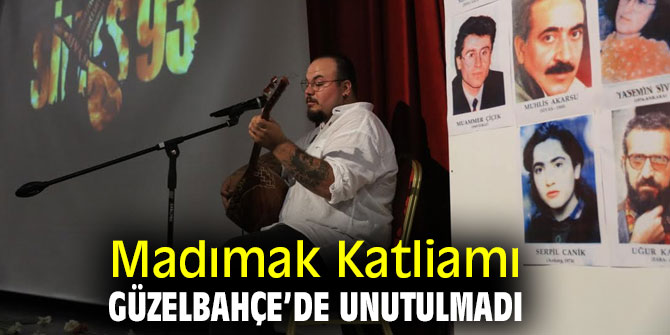 Güzelbahçe’de Madımak Katliamı anıldı!