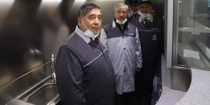Türkiye’nin ilk yerli hızlı treninin mutfak setlerini Öztiryakiler üretti