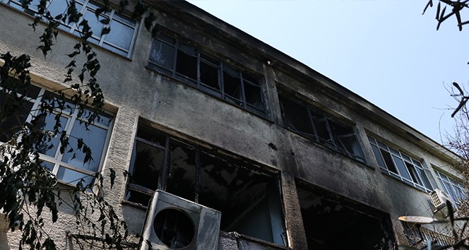 Okulda patlama 2 yaralı!