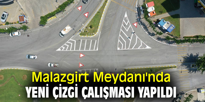 Malazgirt Meydanı'nda yeni çizgi çalışması yapıldı