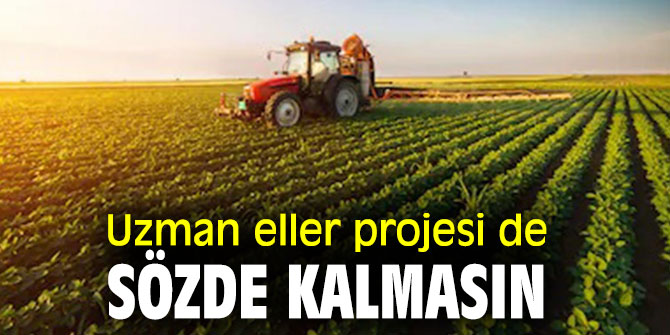 CHP'den Uzman eller projesi açıklaması!