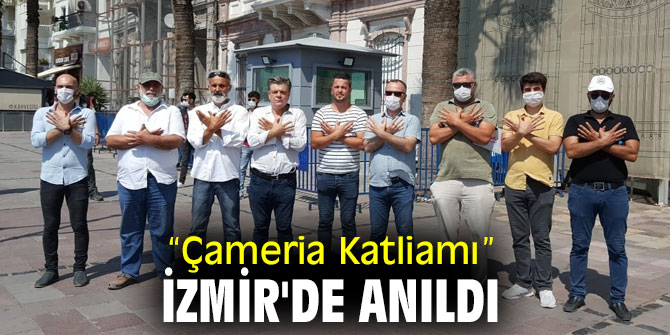 “Çameria Katliamı” İzmir'de anıldı