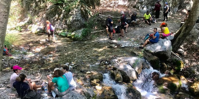 2020 yılının ilk Kanyon Yürüyüşü