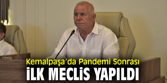 Kemalpaşa Belediye Meclisi yapıldı