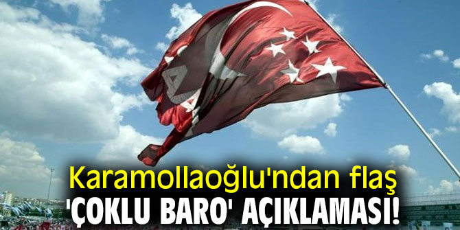 Karamollaoğlu'ndan flaş 'çoklu baro' açıklaması!