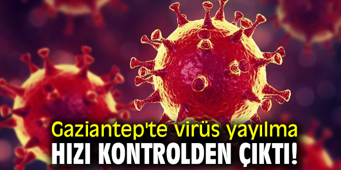 Gaziantep'te virüs yayılma hızı kontrolden çıktı!