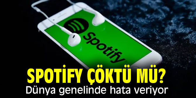 Spotify çöktü mü? Dünya genelinde hata veriyor