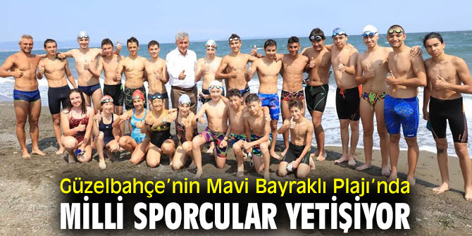 Güzelbahçe’de Milli Sporcular Yetişiyor