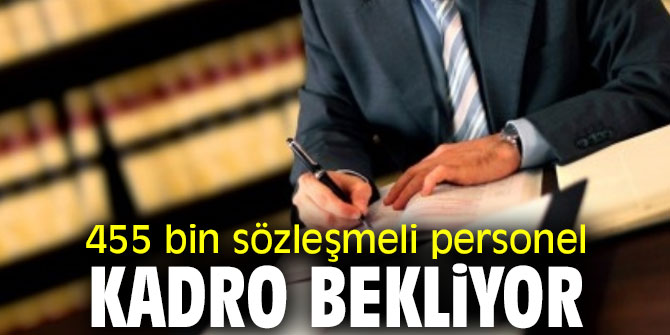 Kamuda kadrolu-sözleşmeli ayrımına son verilmeli