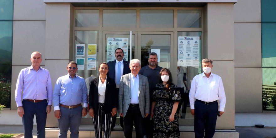 Kemalpaşalı sanayicilerden Kemalpaşa Organize Sanayi Bölgesi’ne ziyaret