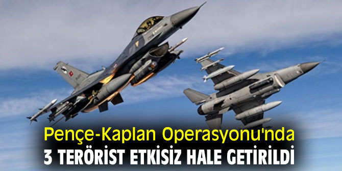 Pençe-Kaplan Operasyonu'nda terör örgütüne darbe