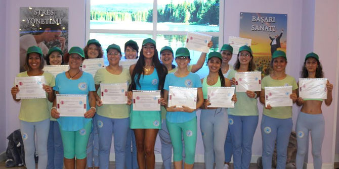 25 Değişim uzmanı sertifikasını aldı!