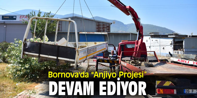 Bornova'da "Anjiyo Projesi’’ devam ediyor
