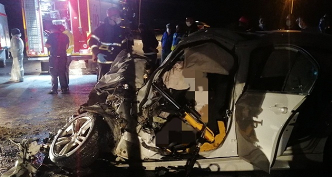 Korkunç kazada 2 ölü!