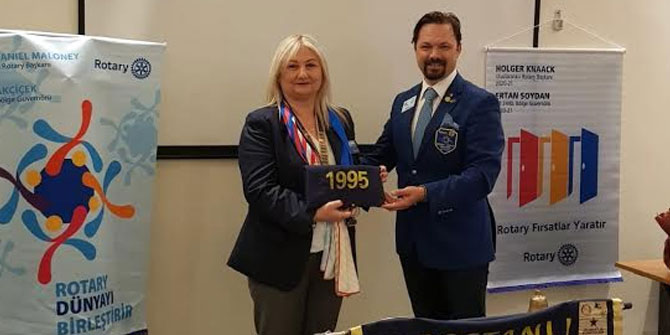 Bostanlı Rotary'de görev devri!