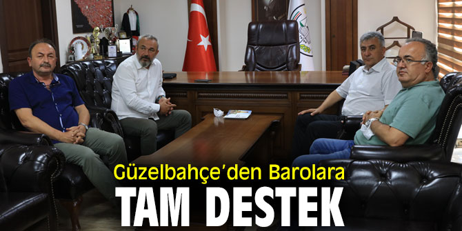 Güzelbahçe’den İzmir Barosuna ziyaret