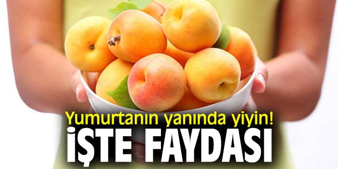 Yumurtanın yanında yiyin! işte faydası
