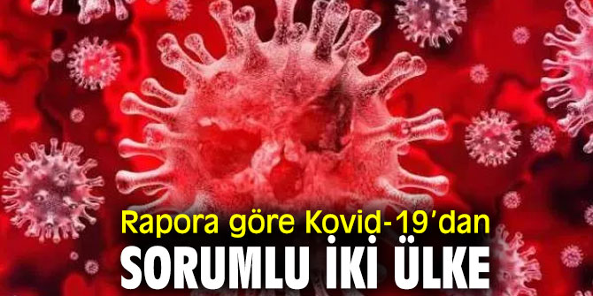 Rapor açıklandı! Kovid-19’dan sorumlu iki ülke