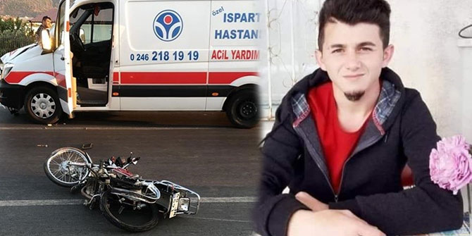 Ambulansa çarptı! Canından oldu