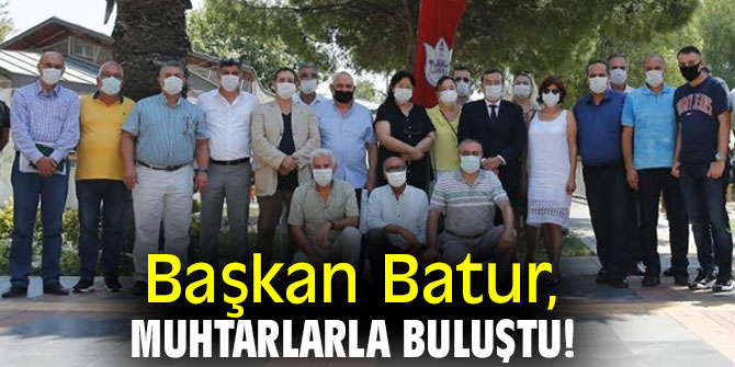 Başkan Batur, “Ne gerekiyorsa yapacağız”