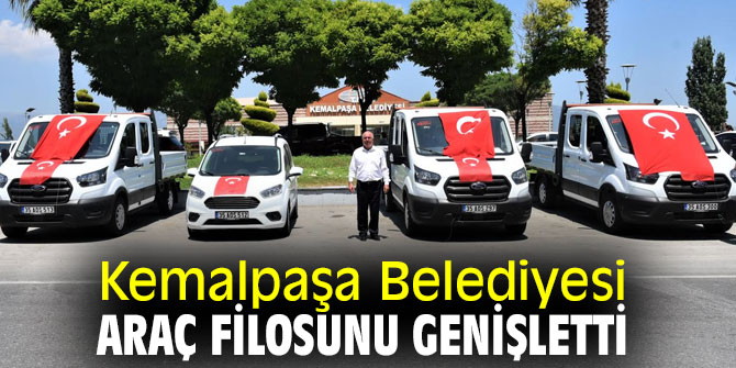 Kemalpaşa Belediyesi araç filosunu genişletti