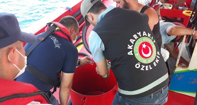 121 tonluk akaryakıt kaçakçılığı!