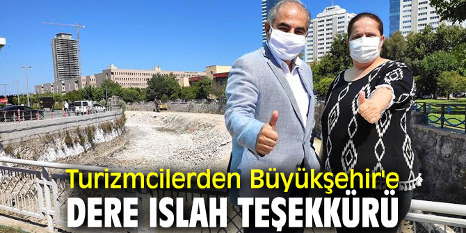 Turizmciler Büyükşehir'e teşekkür etti!
