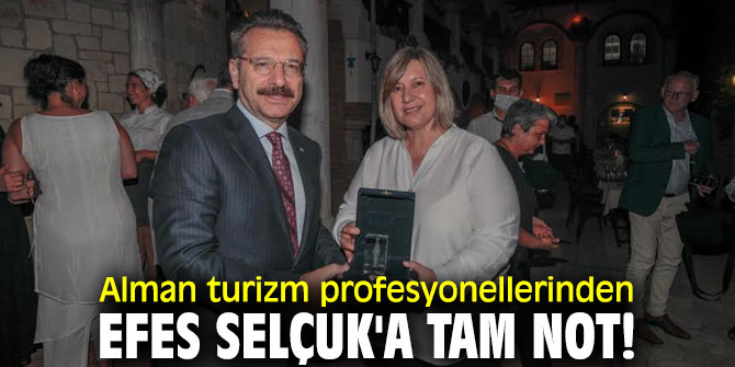 Almanlardan Efes Selçuk'a tam not!