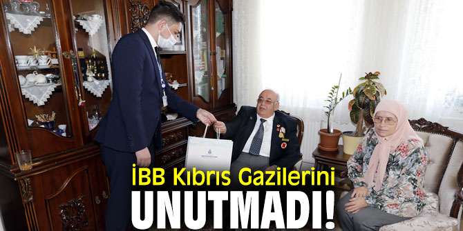 İBB Kıbrıs Gazilerinin yanında!