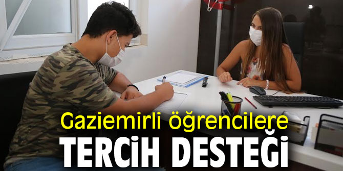 Gaziemirli öğrencilere tercih desteği