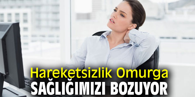 Uzmanı uyardı! Hareketsizlik Omurga Sağlığımızı Bozuyor