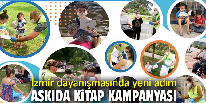 İzmir'de Askıda Kitap kampanyası