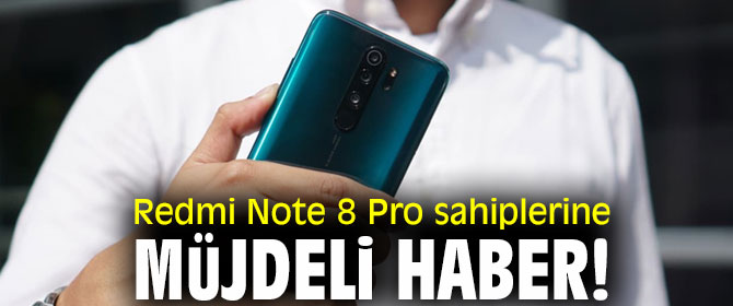 Redmi Note 8 Pro için beklenen güncelleme!