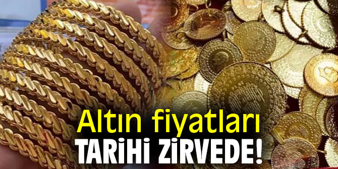 Altın fiyatları büyük artış!