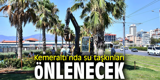 Kemeraltı’ndaki su taşkınlarına çözüm geliyor!