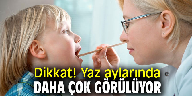 Dikkat! Yaz aylarında daha çok görülüyor