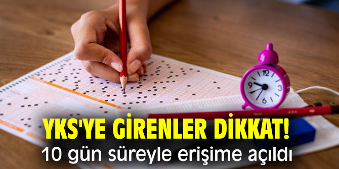 ÖSYM duyurdu! 10 gün süreyle erişime açıldı