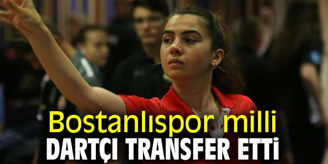 Bostanlıspor'a milli dartçı!