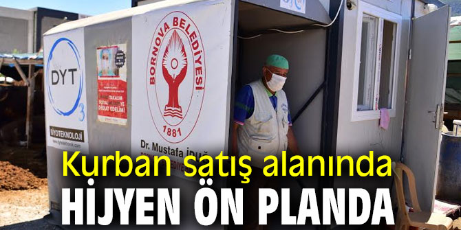 Bornova’da Kurban alanında önlemler tamam